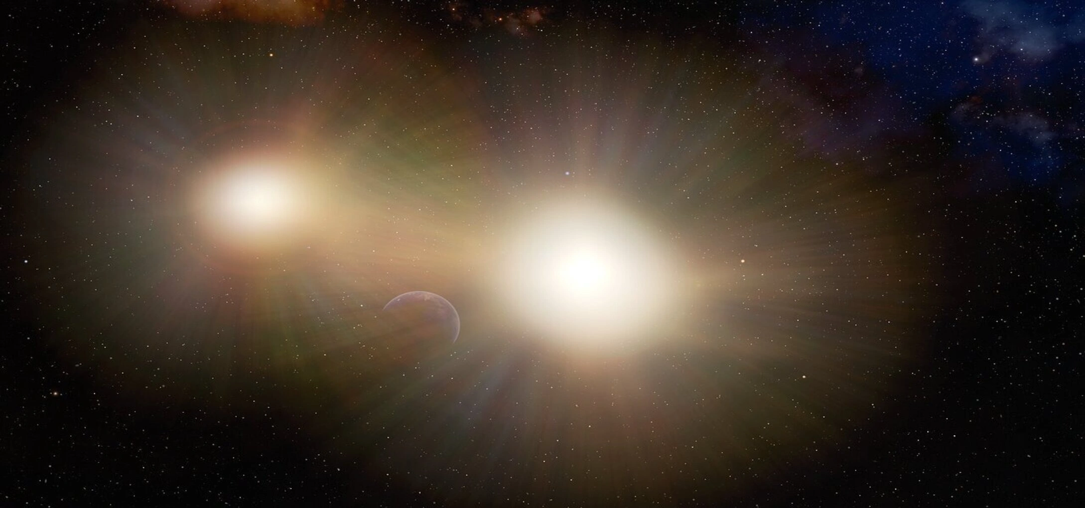 Masive blue binary system